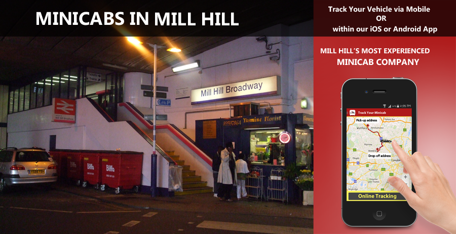 minicab-in-Mill Hill