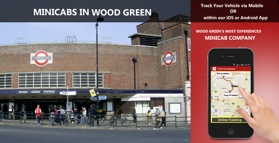 minicab-in-Wood Green
